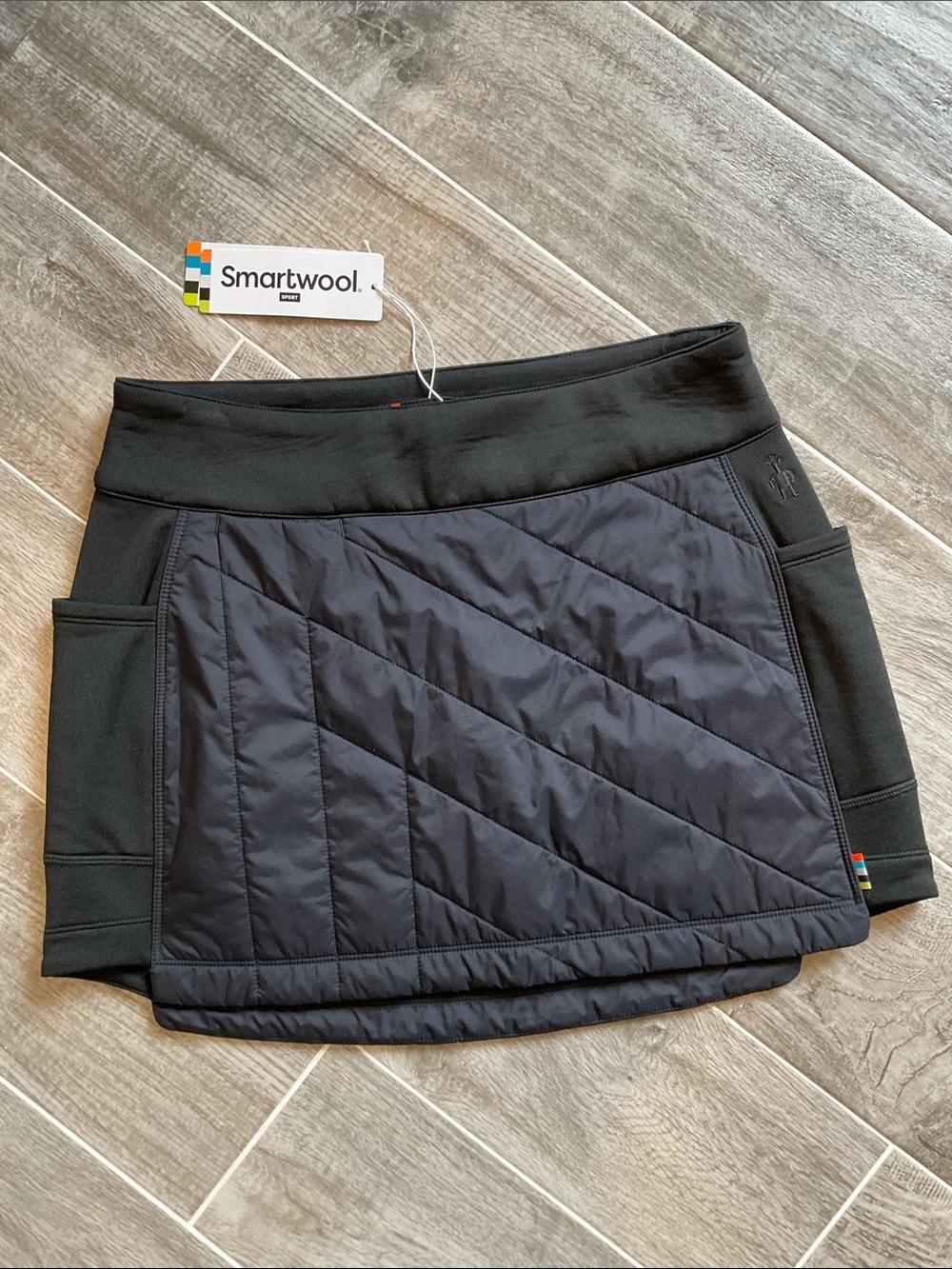 Smartwool Smartloft Skirt S Black NWT